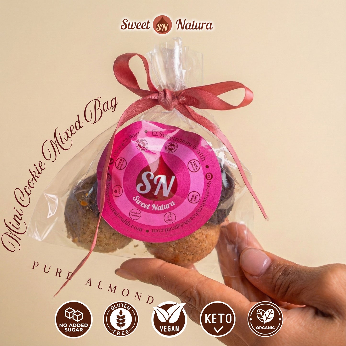 Mixed mini cookie bag