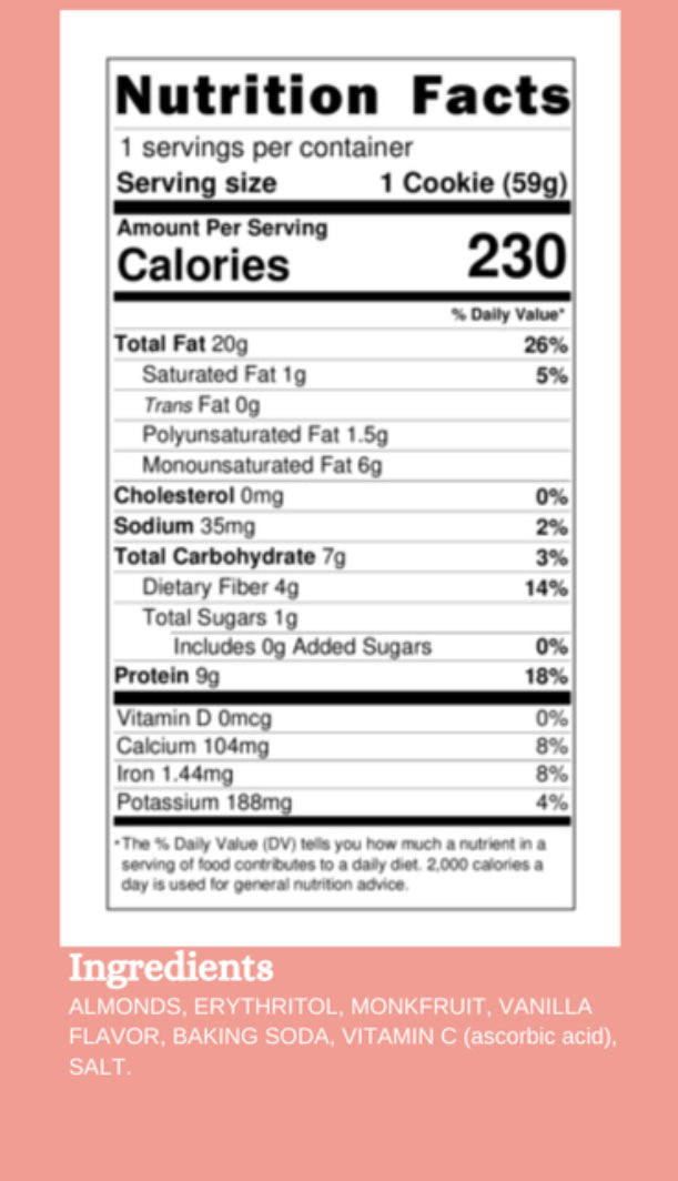 Single Vanilla Cookie