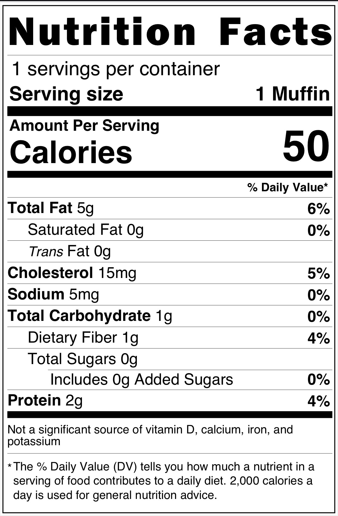 Dozen Chocolate Mini Muffins (only for pickup in Miami)