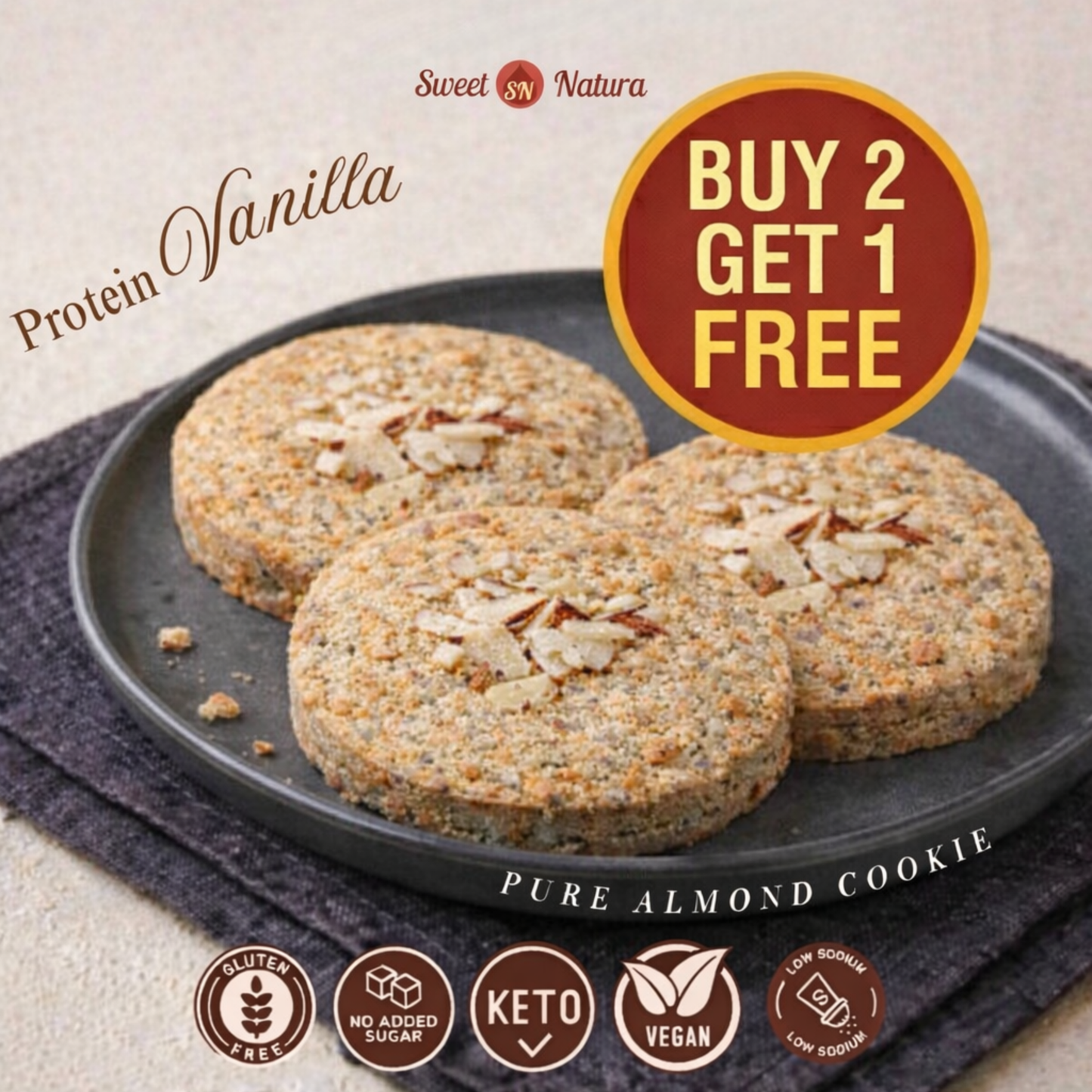 Protein Vanilla Cookie