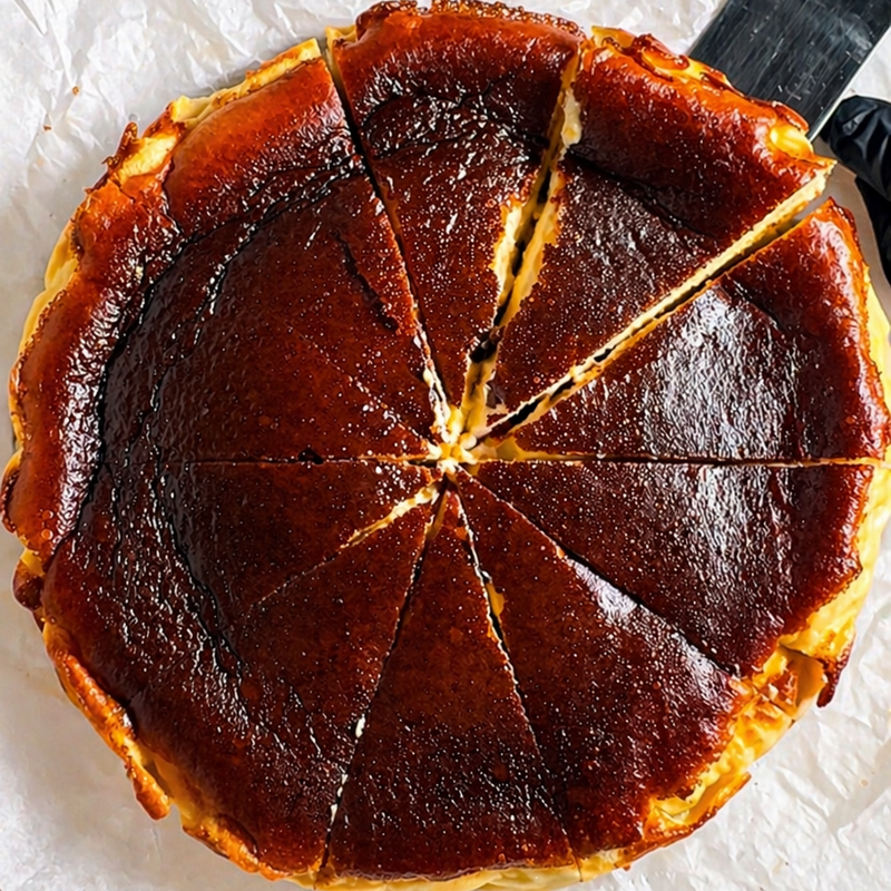 Large Cheesecake Vasco |Made with organic grass fed whey protein | 15 gr protein per portion (For 15-16 people)