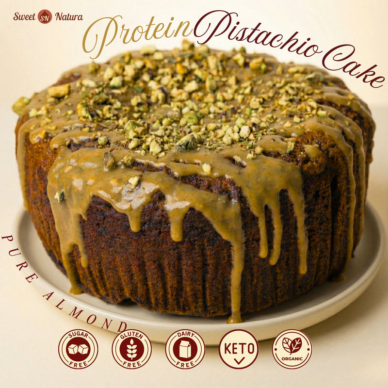 Protein Pistachio Cake