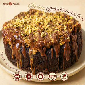 Medium Dubai Chocolate Cake (6-7 portions)