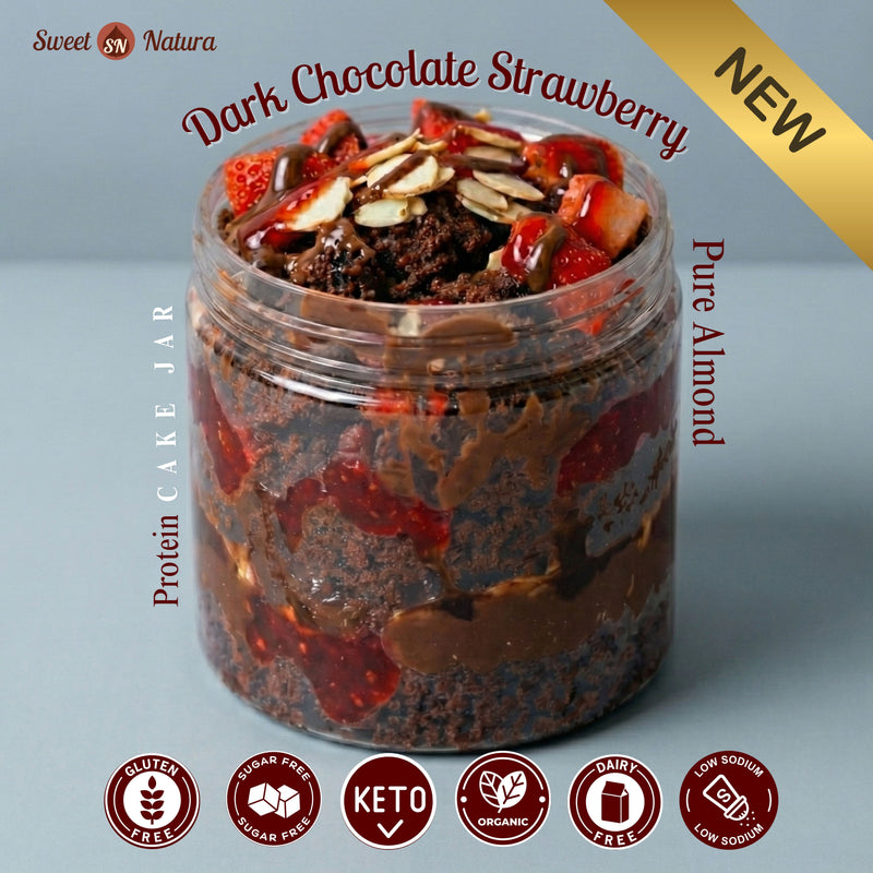 Dark Chocolate Strawberry Cake Jar (January seasonal)