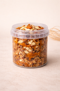 Vanilla Caramel Almond Cake Jar