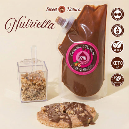 Sweet Natura Hazelnut & Chocolate spread (Vegan/Keto/Sugar-free)
