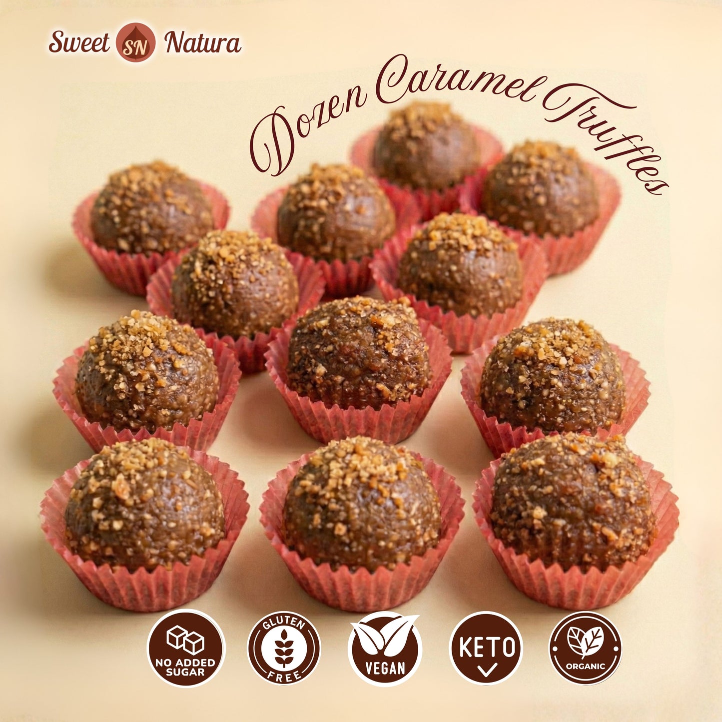 Dozen Caramel truffles