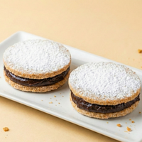 Large chocolate alfajores (2)