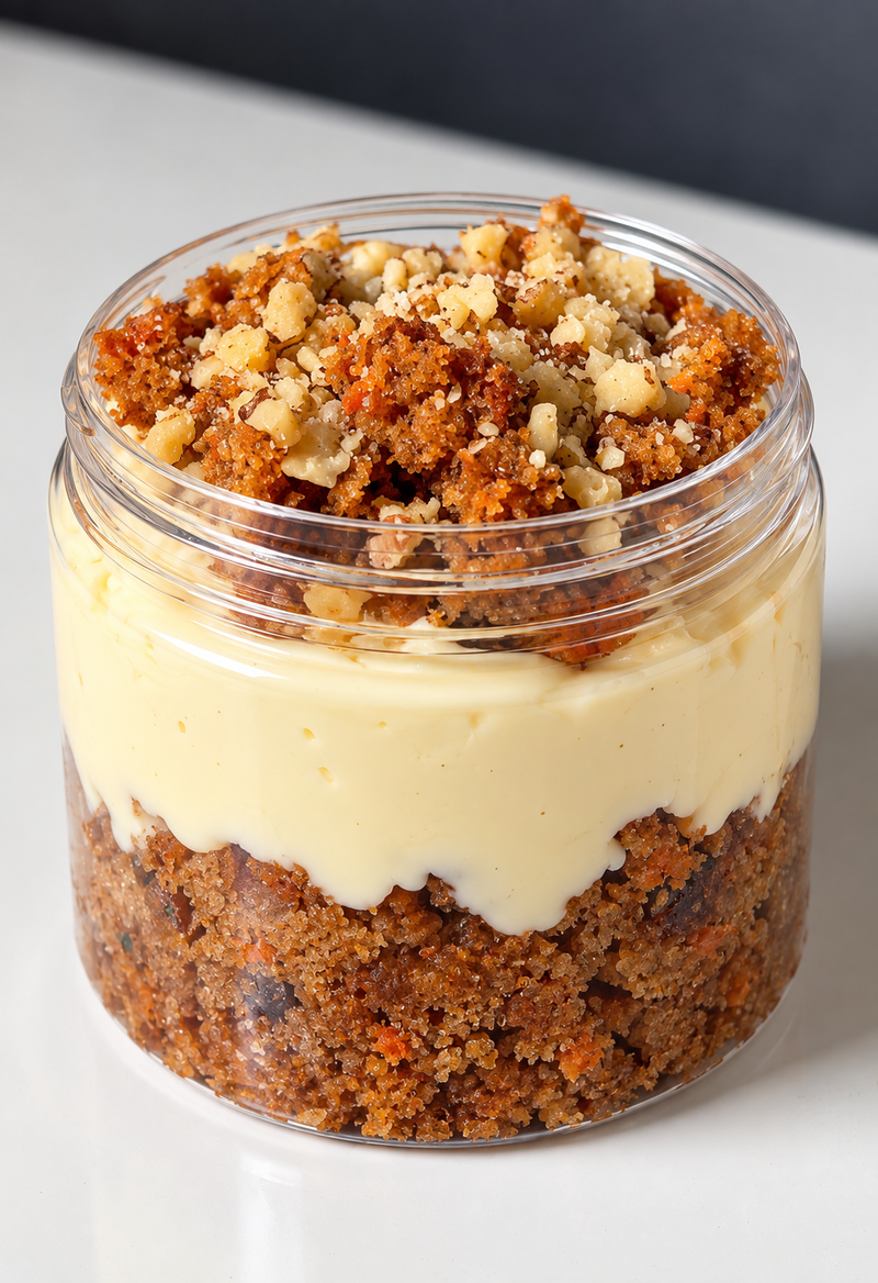 Carrot-Cheesecake Protein Jar (Only Pickup and delivery in Miami)