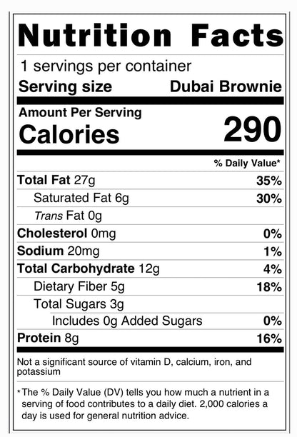 Dubai Brownie