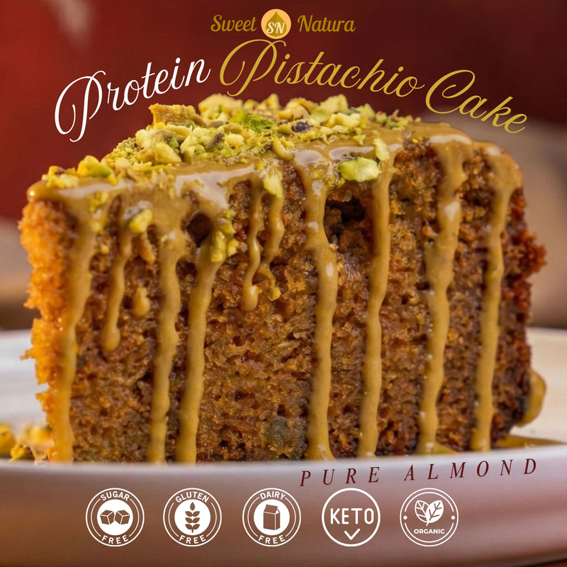 Protein Pistachio cake slice (only for pickup in Miami)