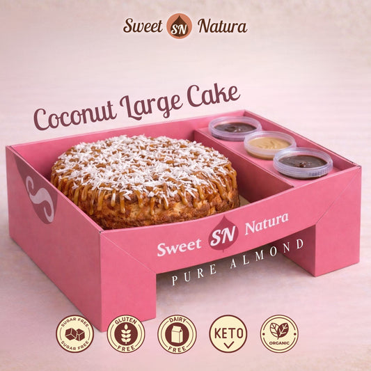 Large Coconut Cake (For 18-20 people)-Only for pickup in Miami