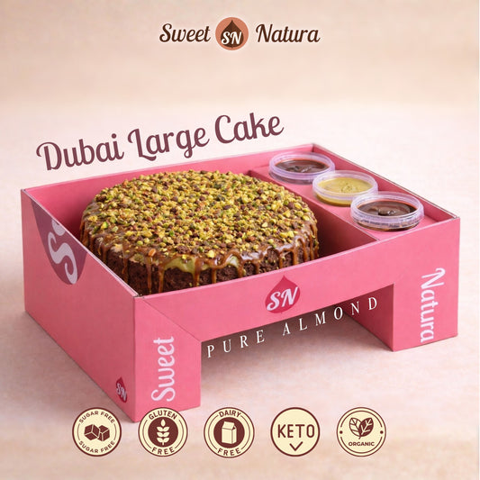 Large Dubai Chocolate Cake (For 18-20 people)-Only for pickup in Miami