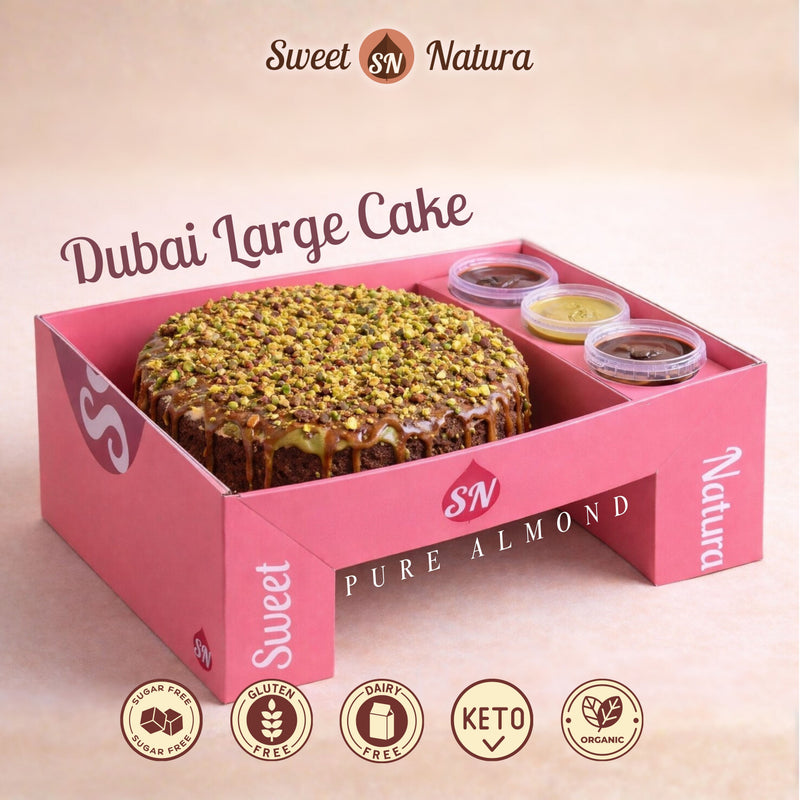 Large Dubai Chocolate Cake (For 18-20 people)-Only for pickup in Miami