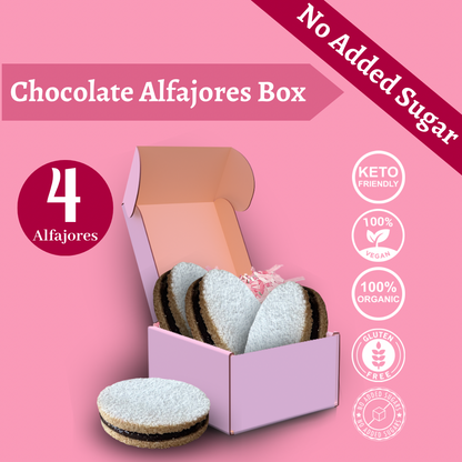 Chocolate Alfajor Box (4 Cookies)