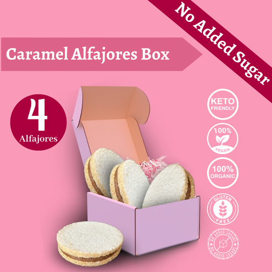 Caramel Alfajor Box (4 Cookies)