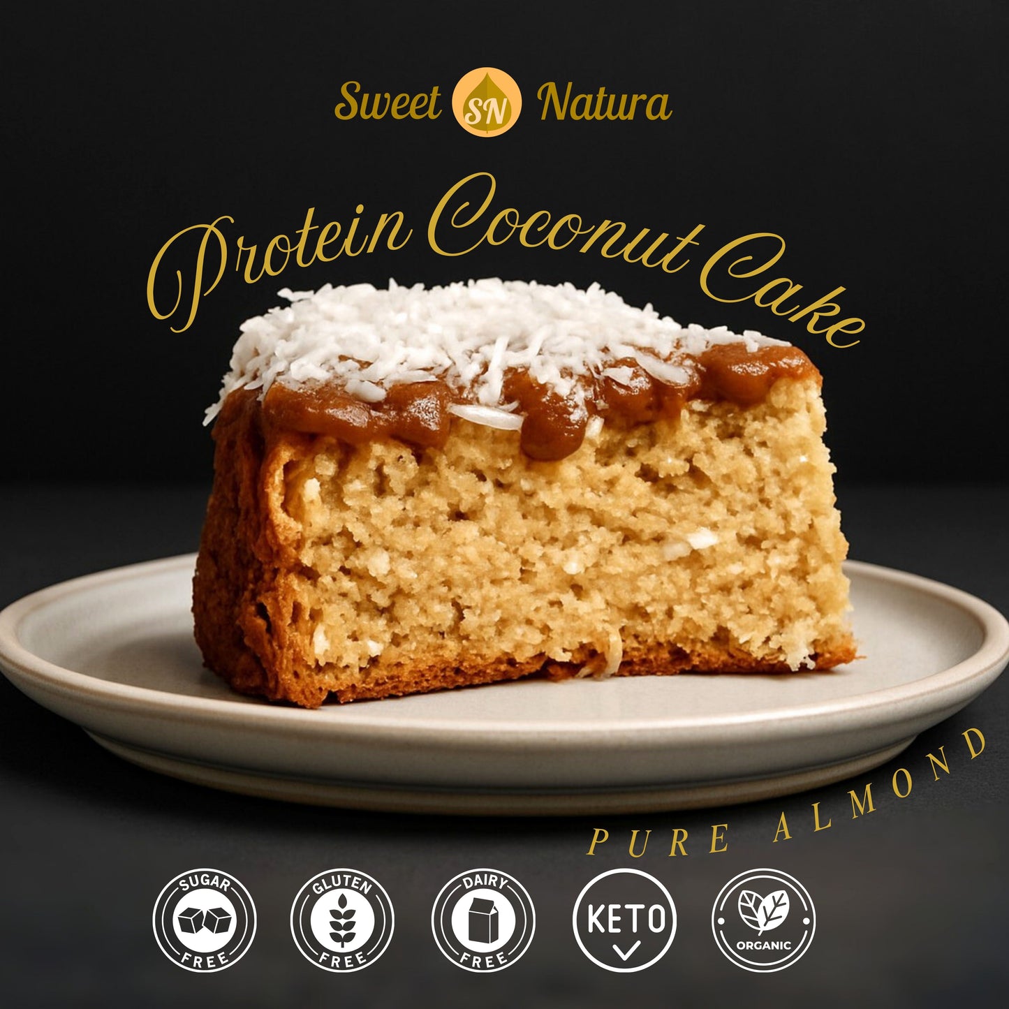 Protein Coconut Cake