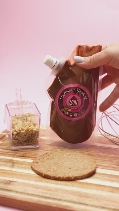 Sweet Natura Hazelnut & Chocolate spread (Vegan/Keto/Sugar-free)